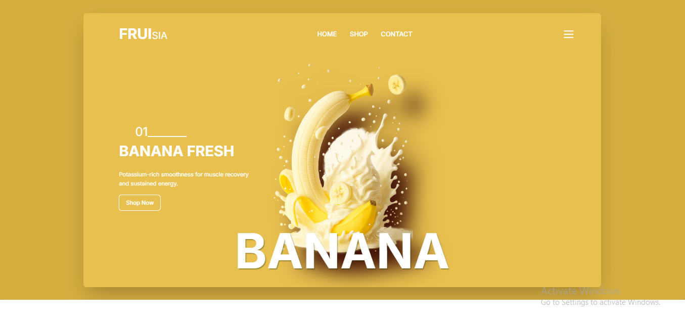Fruisia – Animated Juice Store